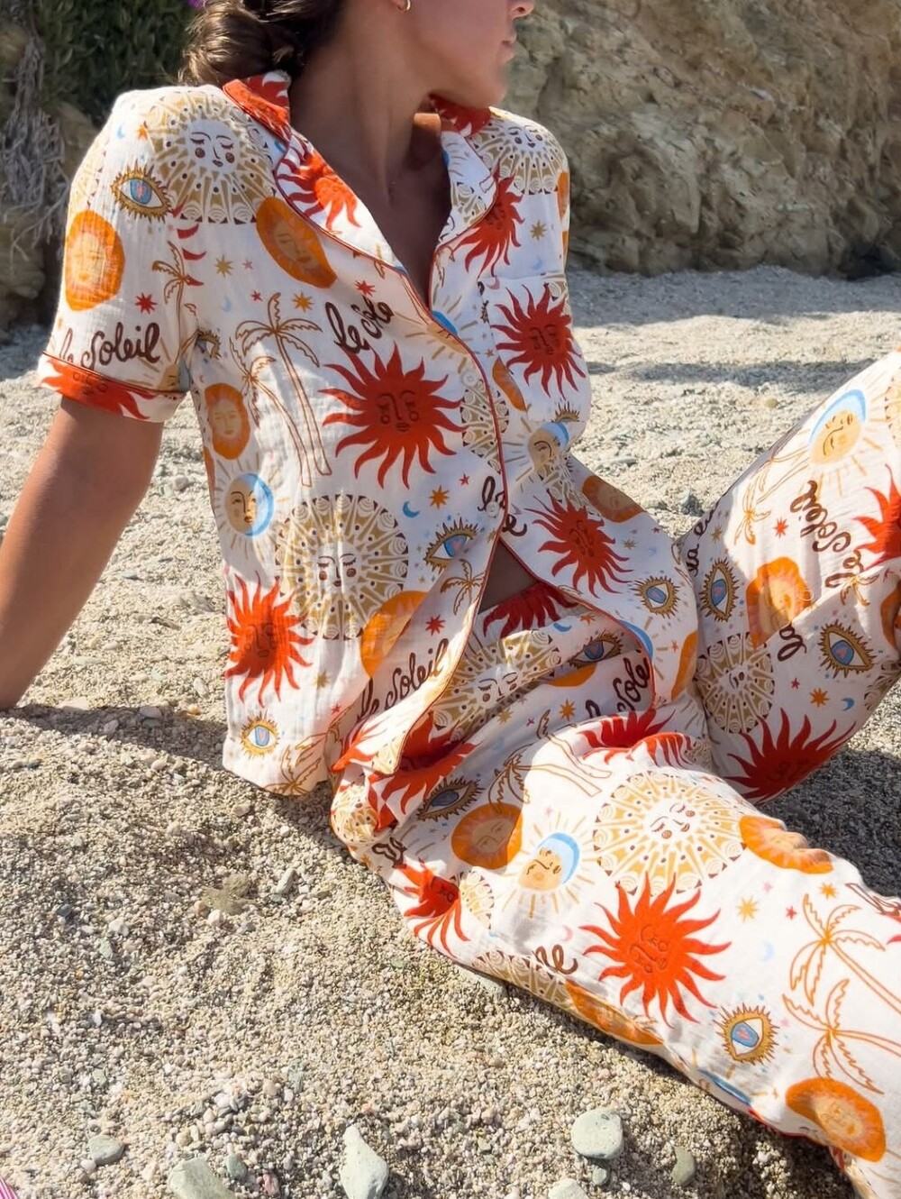 Chelsea Peers Celestial Pajama Set